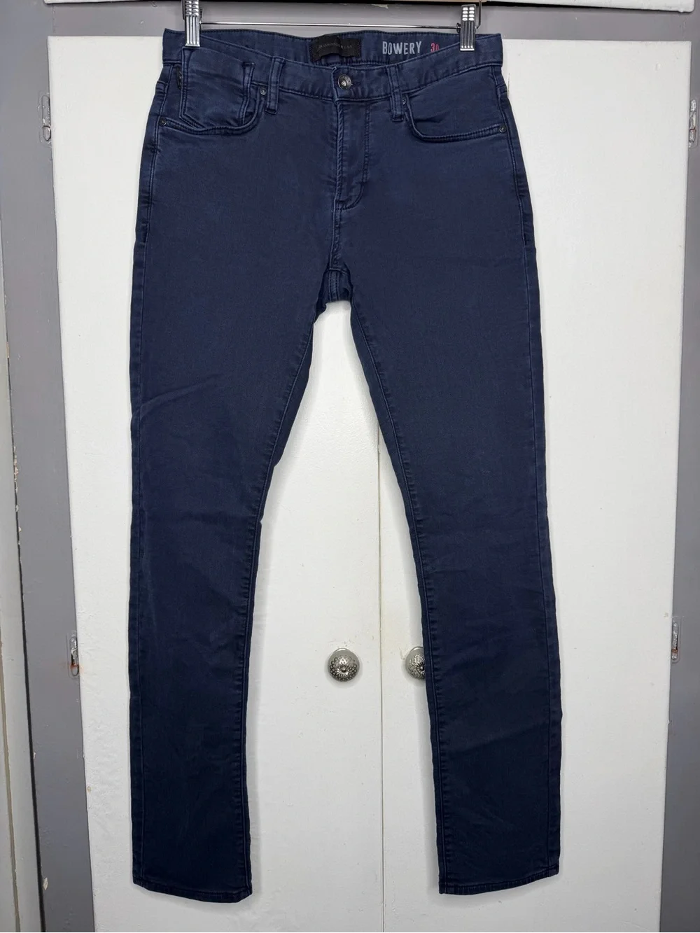 John Varvatos Bowery Slim Fit Jeans Men's 30x30 Navy Blue